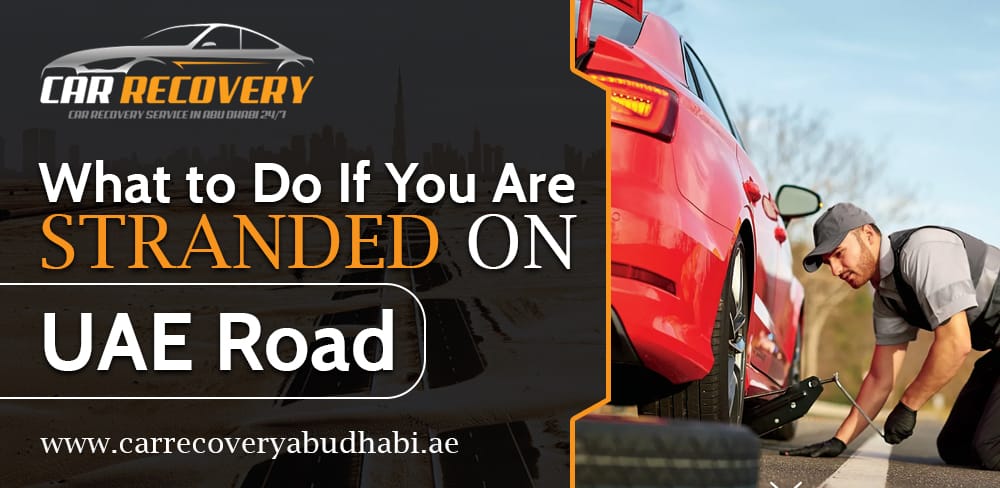 STRANDED ON A UAE ROAD
